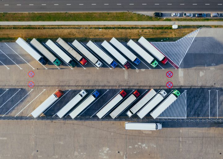 aerial cargo shot